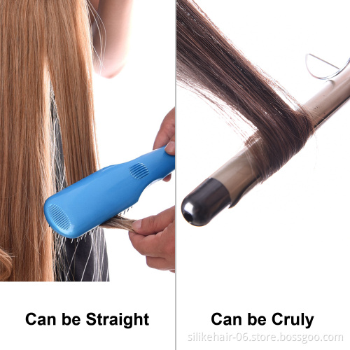 Clip In Hair Extensions Synthetic Wavy 24 inch 190G Premium Heat Resistant Hair